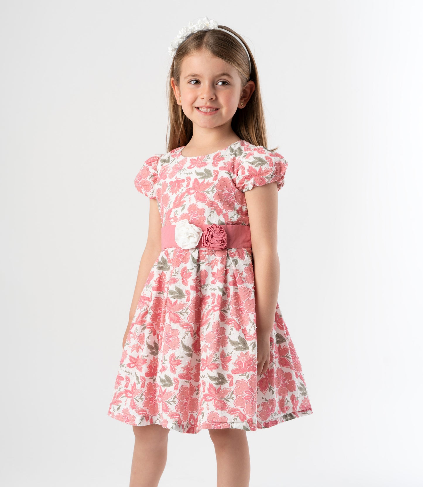 Vestido niña floreado
