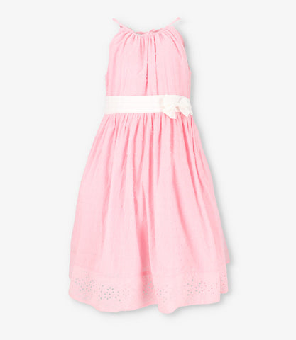 Vestido niña con lazo
