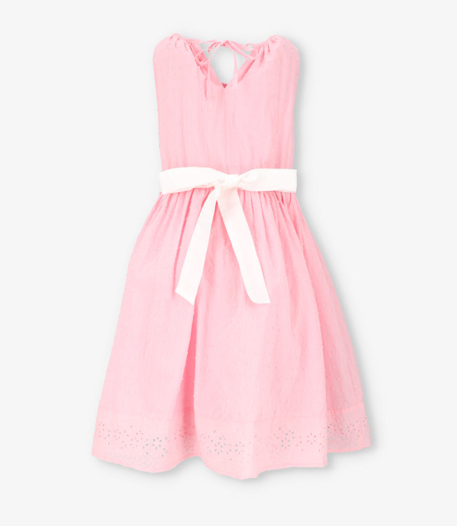 Vestido niña con lazo 2 años / Rosado