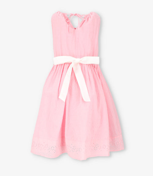 Vestido niña con lazo 2 años / Rosado