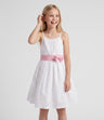 Vestido niña con lazo