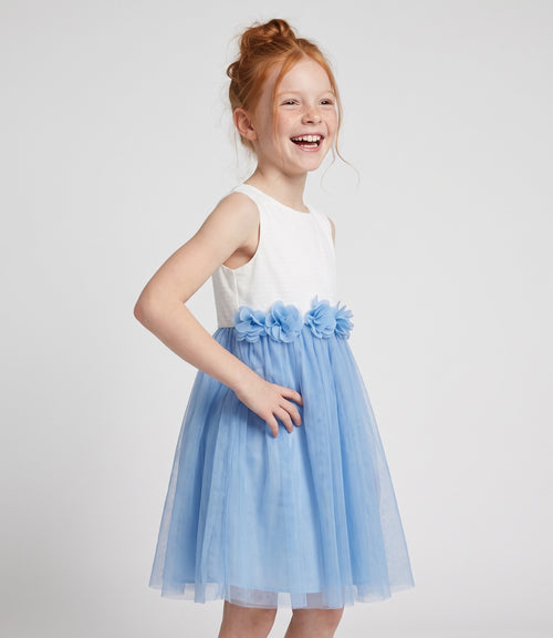 Vestido niña con flores