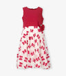 Vestido niña con lazos