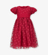 Vestido niña con flores bordadas