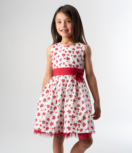 Vestido niña floreado