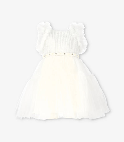 Vestido niña con vuelos