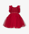 Vestido niña con vuelos