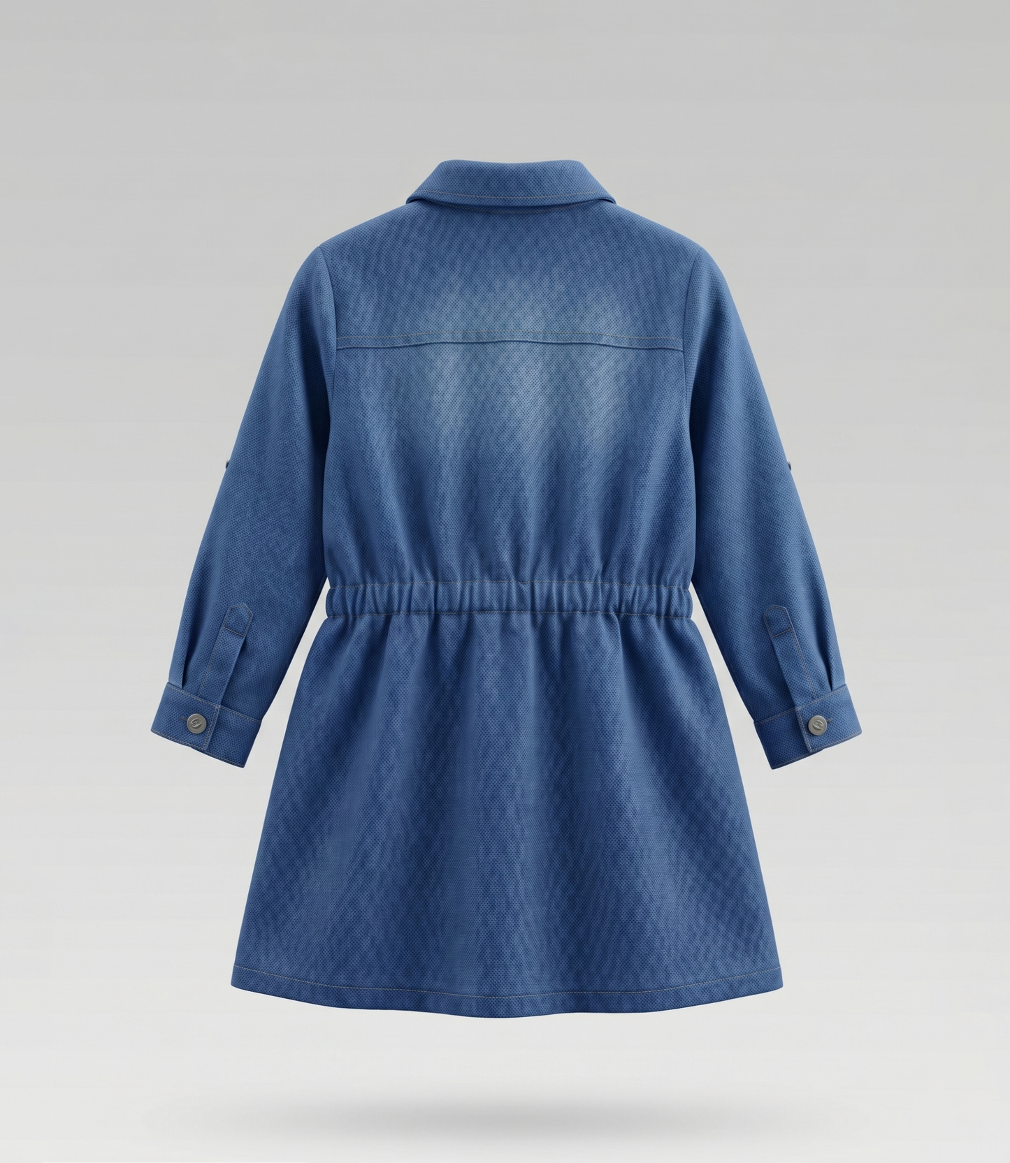 Vestido niña de denim 2 años / Azul Marino