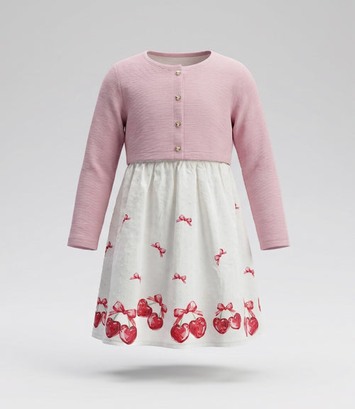 Vestido niña con bolero
