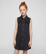 Vestido niña con remaches metálicos