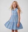 Vestido niña de denim