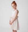 Vestido niña rayado