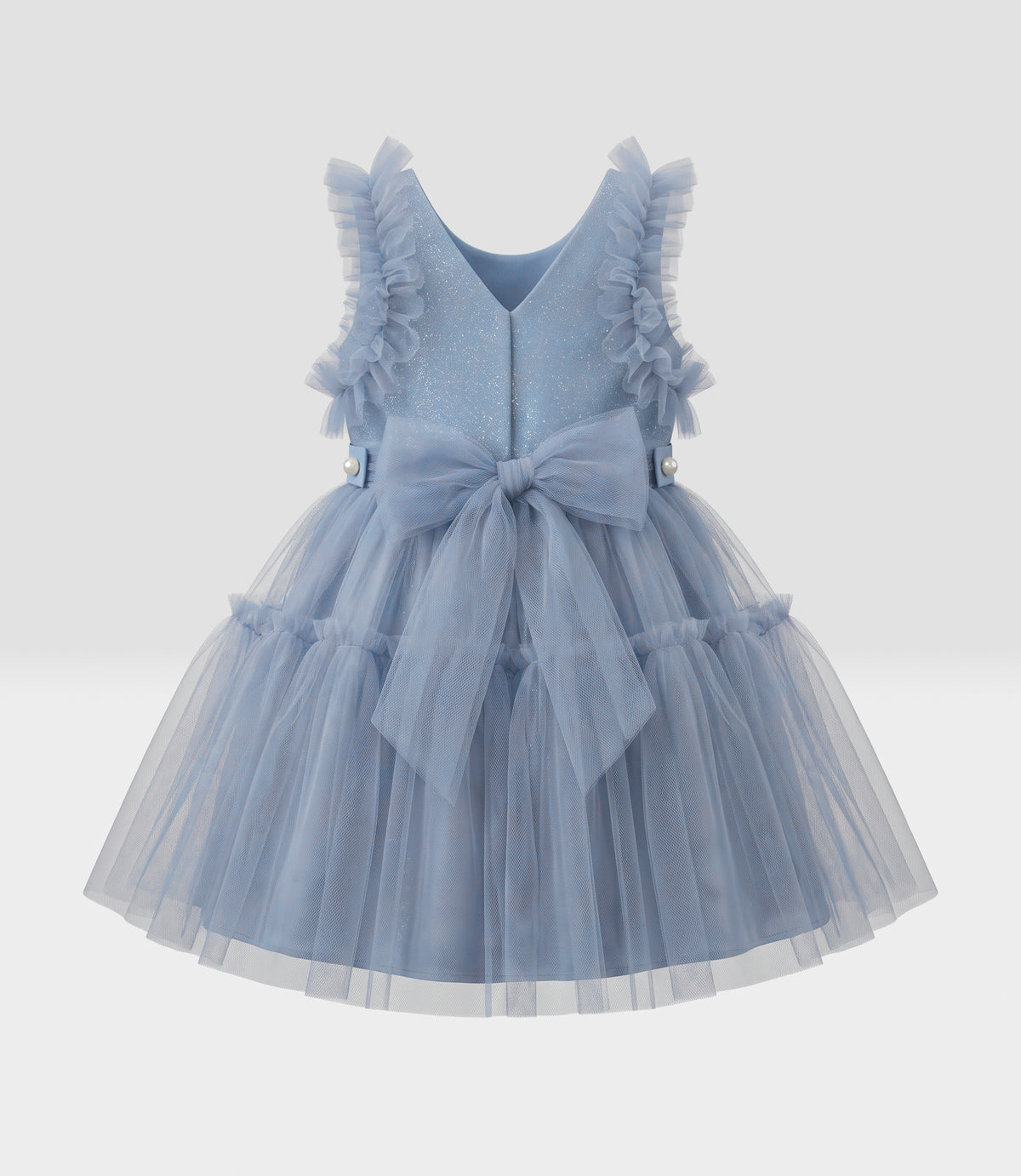 Vestido niña de tul 2 años / Celeste
