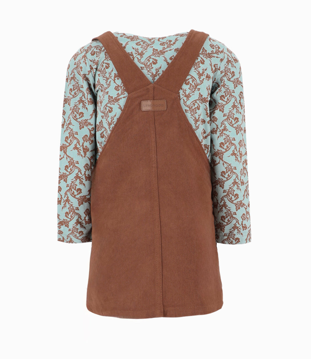 Vestido Niña De Cotelé 2 años / Café