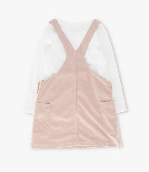 Vestido niña de cotelé