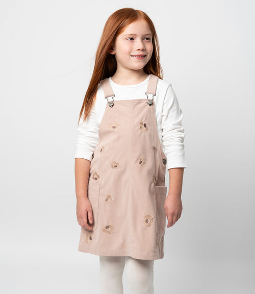 Vestido niña de cotelé