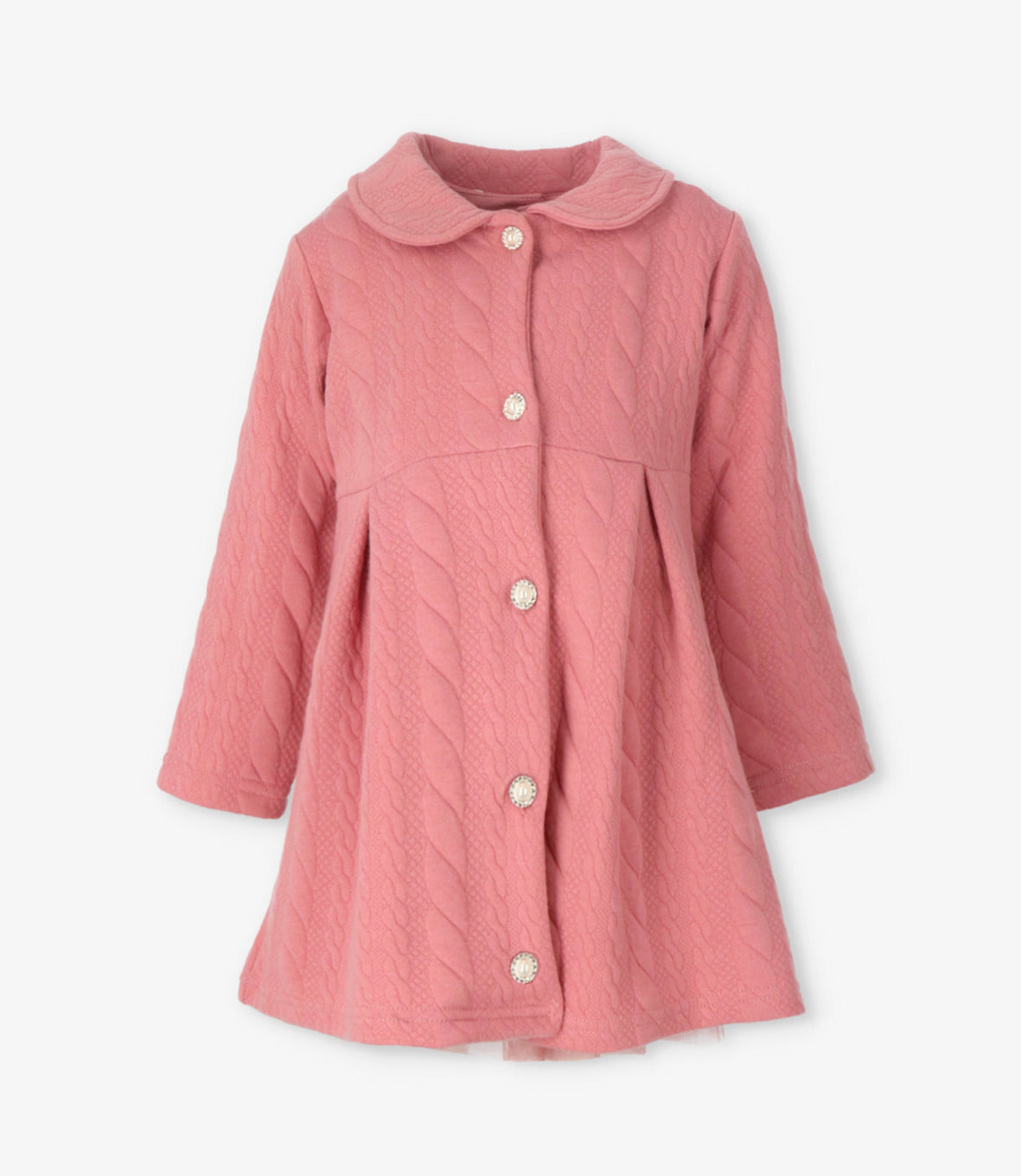 Vestido niña 2 piezas 2 años / Coral