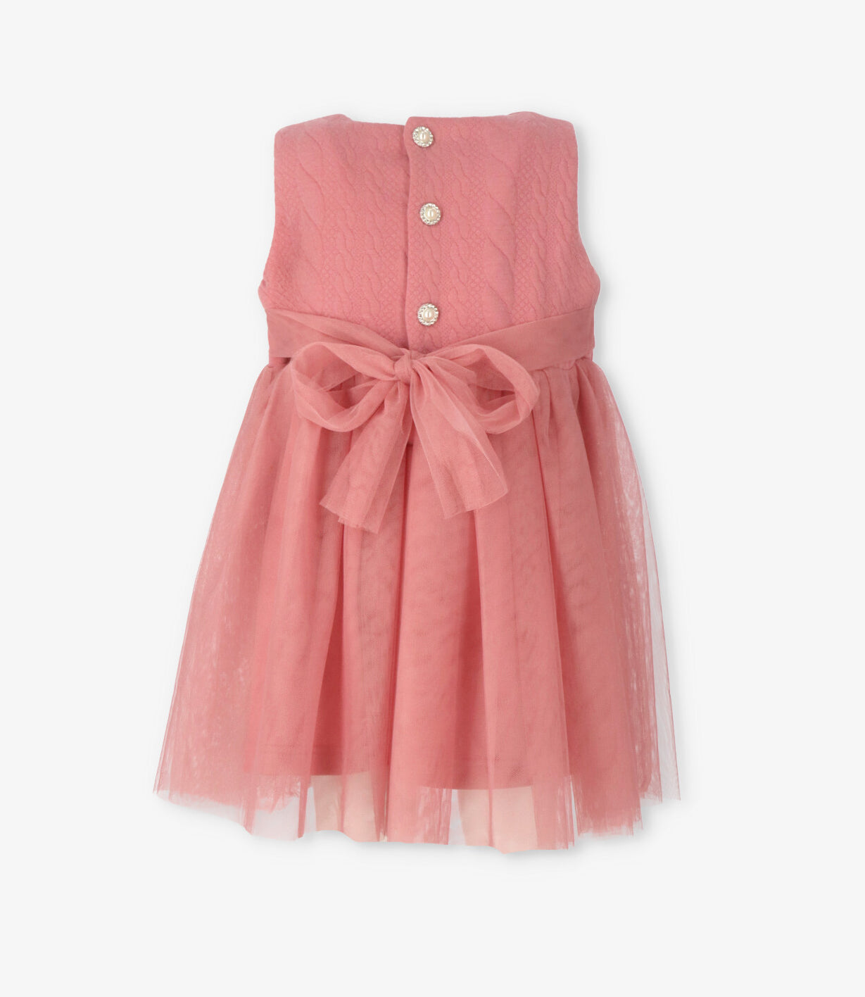 Vestido niña 2 piezas 2 años / Coral