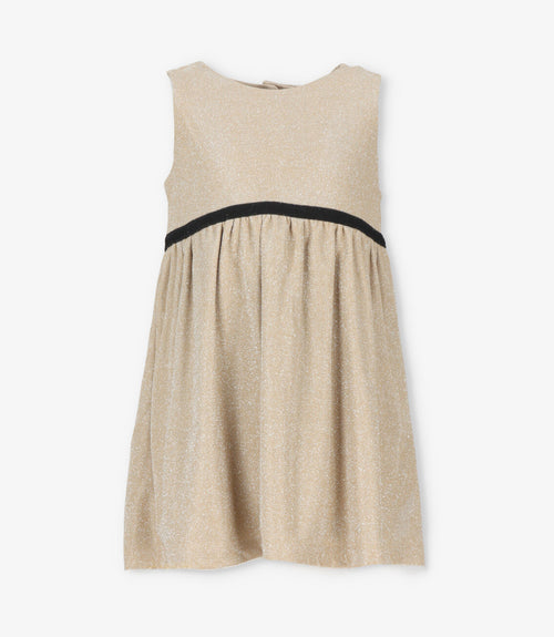 Vestido niña animal print 2 años / Beige