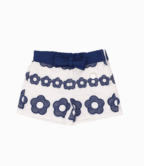 Short azul marino online niña