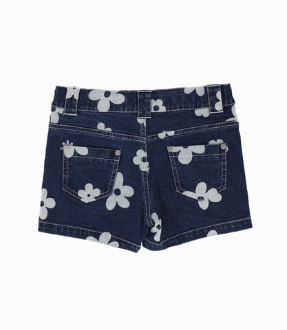 Short Niña con flores