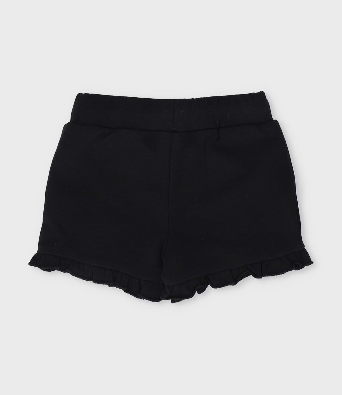 Short niña con corazones 2 años / Negro