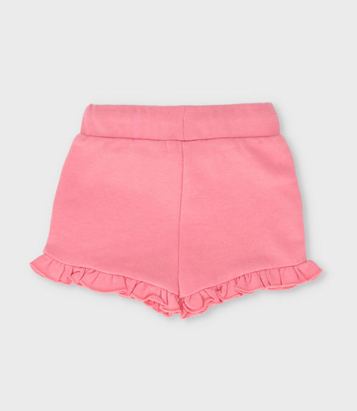 Short niña con corazones 2 años / Coral