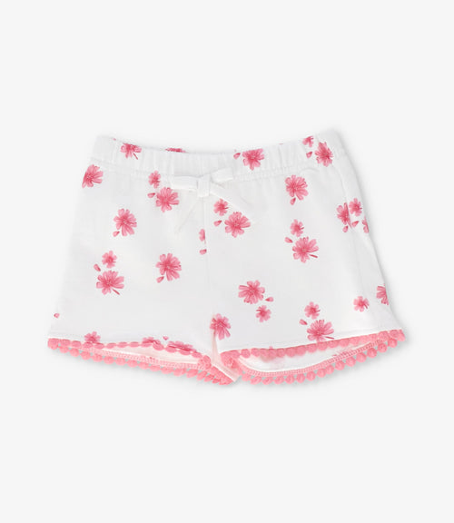 Short niña floreado 2 años / Rosado