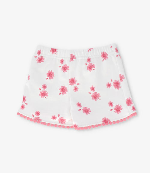 Short niña floreado 2 años / Rosado
