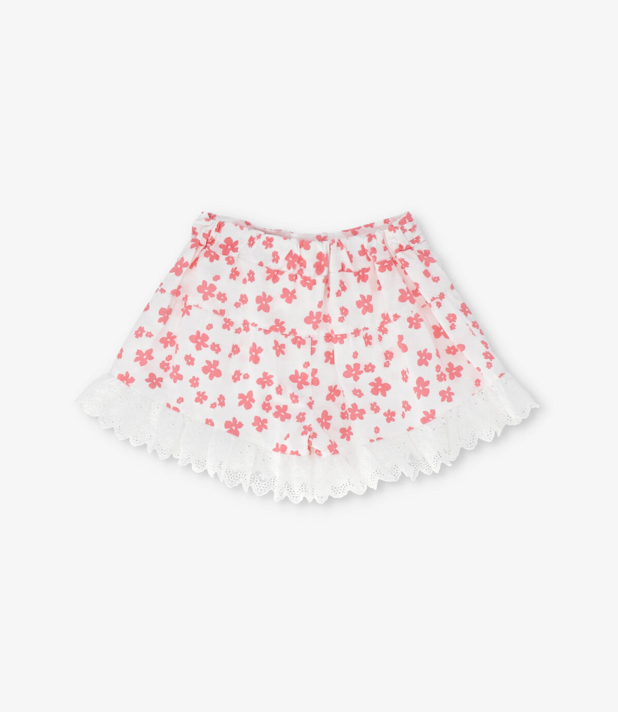 Short niña con lazos 2 años / Crudo