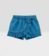 Short niña falda denim