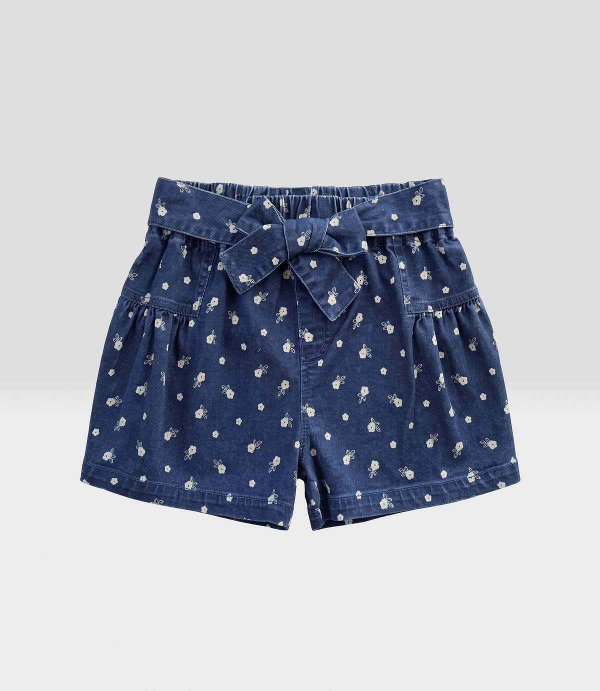 Short niña de denim 2 años / Azul Marino
