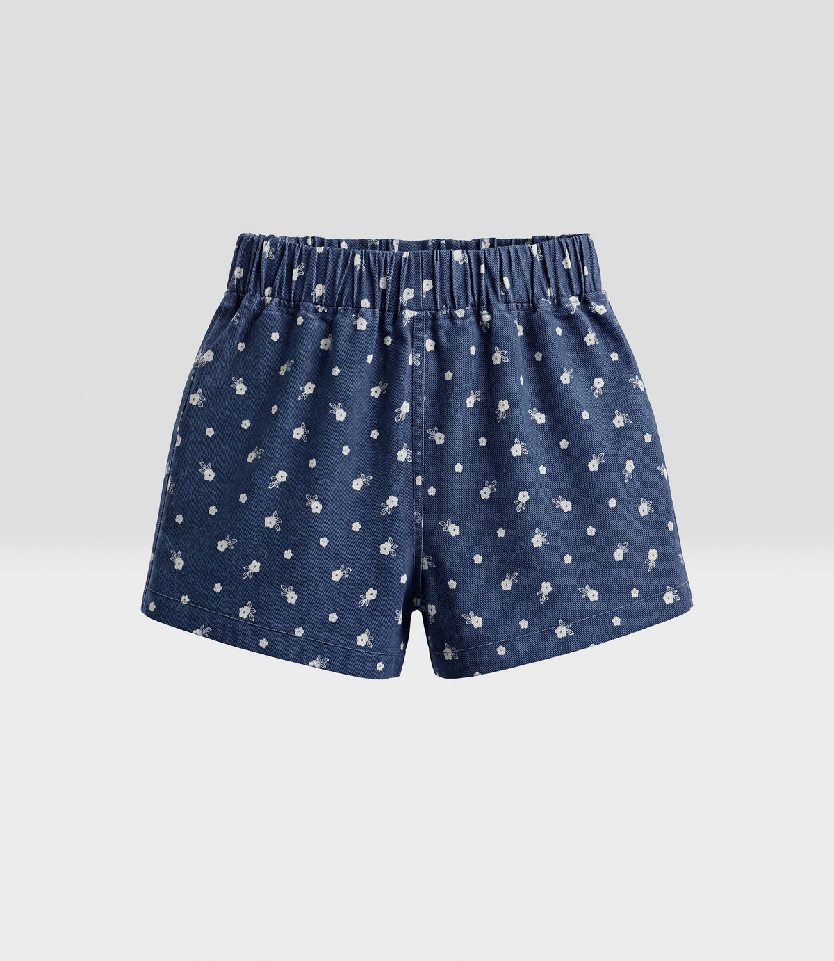 Short niña de denim 2 años / Azul Marino