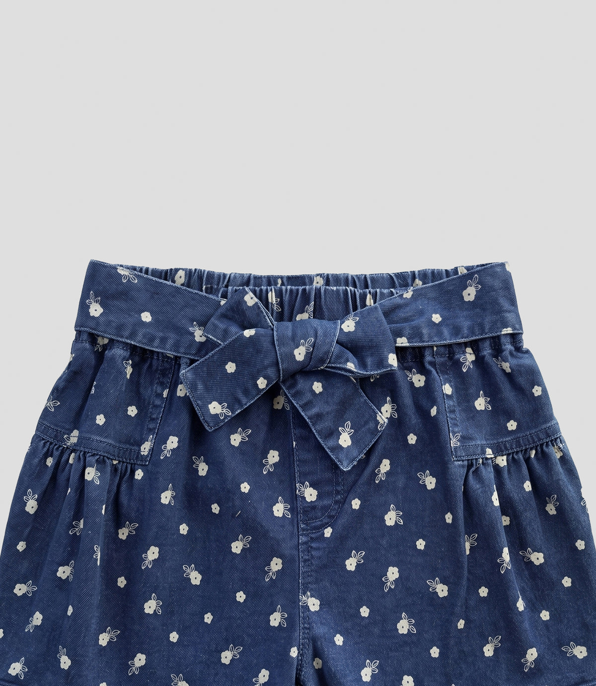 Short niña de denim 2 años / Azul Marino