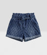 Short niña denim con bolsillos