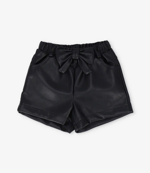 Short niña con lazo 2 años / Negro