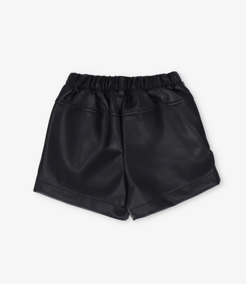 Short niña con lazo 2 años / Negro