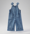 Jardinera niña boho de denim