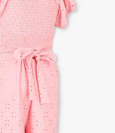 Enterito niña con lazo 2 años / Rosado