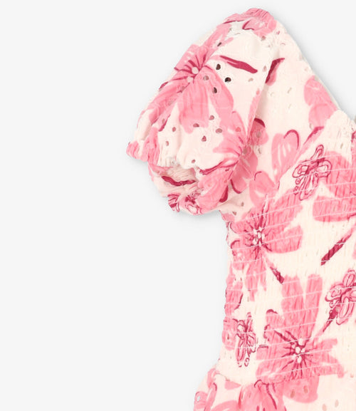 Enterito niña floreado 2 años / Crudo