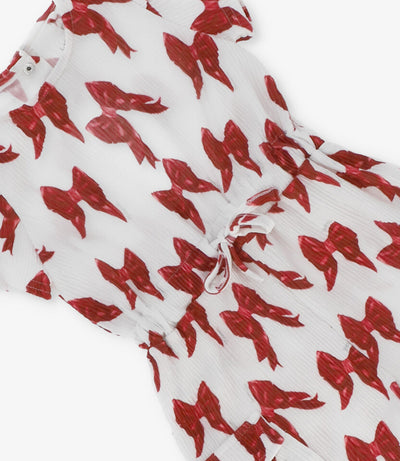 Enterito niña con lazos 2 años / Rojo