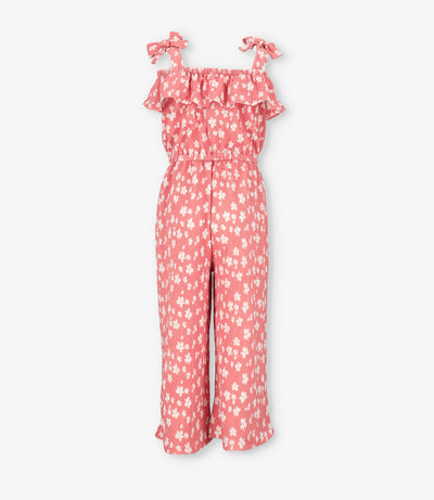 Enterito niña floreado 2 años / Coral