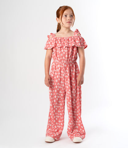 Enterito niña floreado