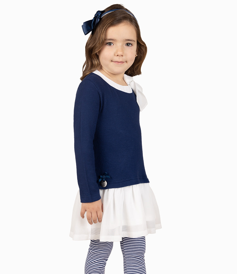 Conjunto Niña con Lazo