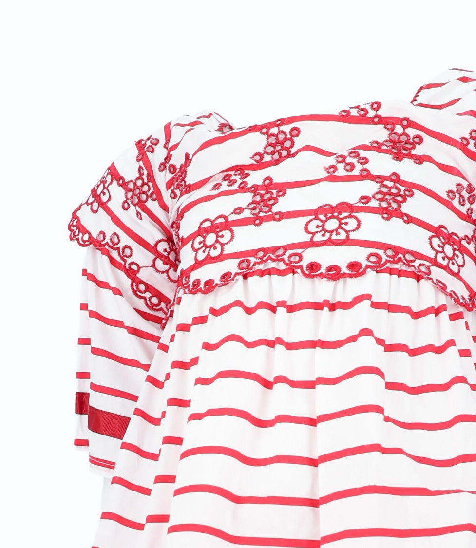 Conjunto Niña De Polera Y Calzas 2 años / Rojo