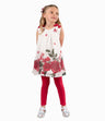 Conjunto Niña De Vestido Y Calzas
