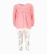 Conjunto niña de polera y calzas