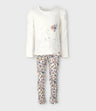 Conjunto niña con flores