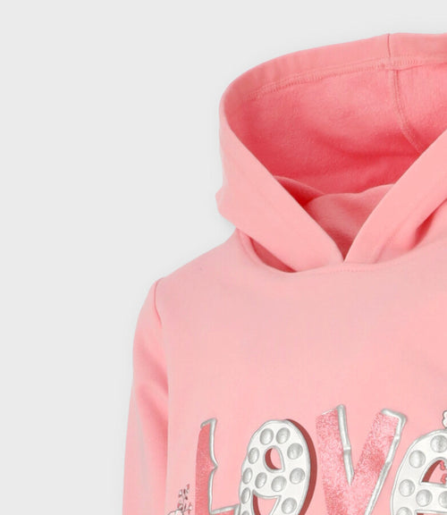 Conjunto niña puntos y flores 2 años / Coral