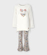 Conjunto niña flores